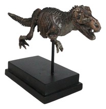 Jurassic T-Rex Tyrannosaurus Rex Dinosaur Fossil Skeleton Statue On Base Stand - £44.46 GBP