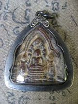 So Rare Blessed Holy Phra Narai-Zong-Pueng Pendant Ancient Luck Buddhist... - $15.99