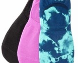 3 Pack HUE Women&#39;s Tie Dyed Hidden Liner Socks Pacific pack New w Tag - $2.98