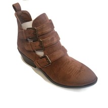 Universal Thread  Kelsey Triple Buckle Cut Out Bootie Womens Size 5.5 Co... - £15.24 GBP