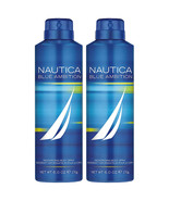 (Pack of 2) Nautica Blue Ambition Men&#39;s Cologne/Body Spray, 6 Fluid Oz ea - £23.48 GBP