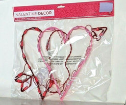 Lover Lights Red Pink Hearts Arrow Suction Cup Window Decoration Valentine - £14.20 GBP