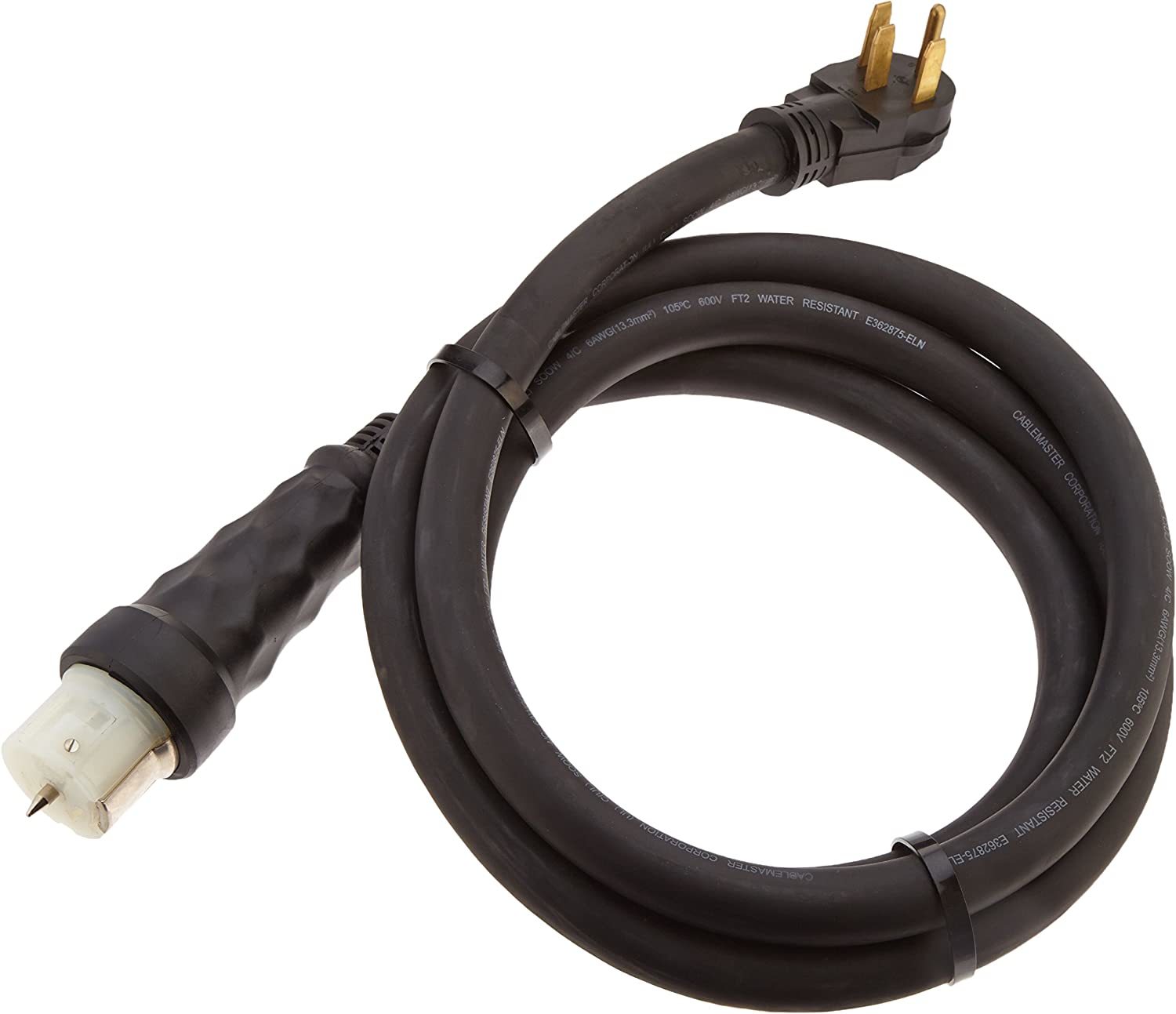 Primary image for Black Generac 6330 10-Foot 50-Amp Generator Cord With Cs6364 Female Locking End