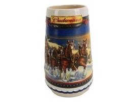 &quot;Guiding The Way Home&quot; Budweiser Holiday Stein, 2002, Ceramarte, Made in... - $14.65