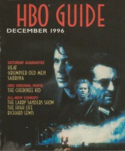 ORIGINAL Vintage Dec 1996 HBO Guide Magazine Heat Al Pacino Robert Deniro - £31.64 GBP