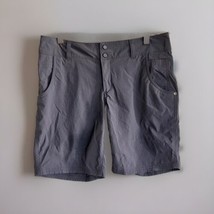 Horny Toad Slate Gray Nylon Hiking Shorts Women&#39;s Size 4 - £12.15 GBP