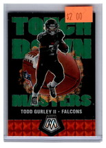 Todd Gurley II 2020 Mosaic Touchdown Masters Green Prizm Atlanta Falcons TM7 - £1.17 GBP