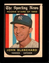 1959 TOPPS #117 JOHN BLANCHARD VG (RC) YANKEES *NY10674 - $4.41