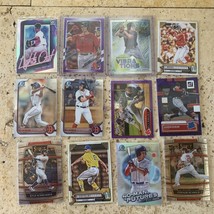 Red Sox 12 card lot Topps bowman Donruss optic Panini select all Red Sox - £17.47 GBP