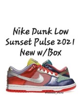 Authenticity Guarantee 
Nike Dunk Low Purple Pulse/Silver/Sunset Pulse 2021 D... - £197.80 GBP