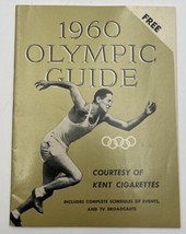 1960 Olympic Guide Rome Kent Cigarettes Advertising Schedule of Events - $14.20