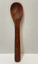 Vintage Wooden Serving Spoon Dark Wood 12.5&quot; Long 2.5 in Wide - $25.60