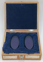 Hoya optical flat NC20030-29 &amp; CN20032-14 In Case - $99.99