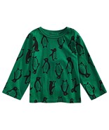 First Impressions Infant Girls Penguin Print T-Shirt,Shifting Green,12 M... - £12.24 GBP