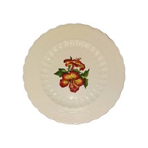 Spode Bermuda Flowers Hibiscus 9 1/8&quot; Luncheon Plate - $559.19 MXN