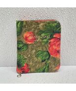Vintage Zip Brag Book 20 Pages Green Red Floral Fabric Cover 3.5" x 4" - €17,05 EUR Vintage Zip Brag Book 20 Pages Green Red Floral Fabric Cover 3.5" x 4" - €17,05 EUR