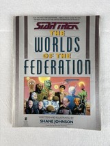 Star Trek Book The Worlds of the Federation by Shane Johnson  - £11.82 GBP