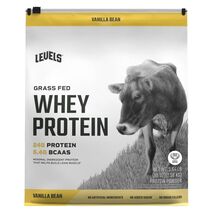 WHEY PROTEIN POWDER LEVELS GRASS FED VANILLA 5LB+ BULK SUPPLEMENT SHAKE ... - $99.99