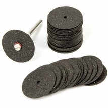 Silverline Rotary Cutting Disc 36 Pc Mandrel Set Dremel Craft Tool Mini ... - $7.17