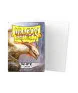 1 pack of 100 Dragon Shield White Classic Standard Sized Card Sleeves - $279.03 MXN
