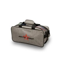 Roto Grip 2 Ball Achromatic Double Tote Bowling Bag - $77.03 CAD