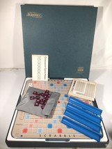 Scrabble Deluxe Edición Giratorio Vuelta Mesa Selchow &amp; Righter 1977 Hecho En - £63.41 GBP