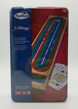 Pavilion Cribbage Playing Card Board Game Brand New in Tin Toys R Us 200... - £20.92 GBP