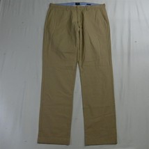 J.CREW 36 x 34 Khaki Summerweight Sutton Straight Mens Chino Pants - $19.99