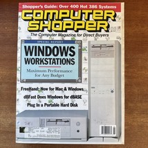 Computer Shopper Magazine for Direct Buyers June 1992  Windows Work Stat... - £38.18 GBP