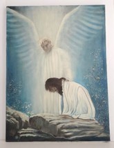 Agony in the Garden Large Religious Canvas Painting Jesus ACKLEY 18x24 - £39.10 GBP