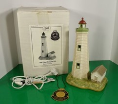 Lefton Historic American Lighthouse OLD POINT COMFORT 1999 Virginia 12715 - £46.93 GBP