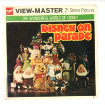 1973 Disney On Parade GAF View-Master Reels #B517 21 Pictures, Story Booklet - £11.67 GBP