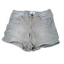 Women’s Jessica Simpson Size 2/26 4.5&quot; Green Bermuda Jean Shorts d - $6.13