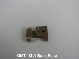 5 pack gmt 1/2a Bussmann fuse 1/2 amp Buss bk/gmt-1/2a gmt1/2a 885490852960 red  - £10.36 GBP
