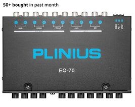 7-Band Car Audio Equalizer 1/2 DIN Pre-Amp, CD/AUX Input, Subwoofer Outputs - $49.38