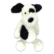 Jellycat Bashful Puppy Dog Plush Cream Black Spot Larger  Stuffed Animal... - £13.54 GBP