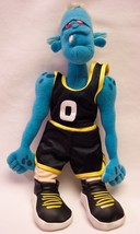 Mc Donald&#39;s Wb Space Jam Basketball Monstars Blanko 11&quot; Plush Stuffed Animal 1996 - £12.27 GBP