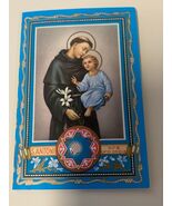 Saint Anthony 3rd Class Relic/Prayer Card Folder, New from Italy - $274.00 MXN