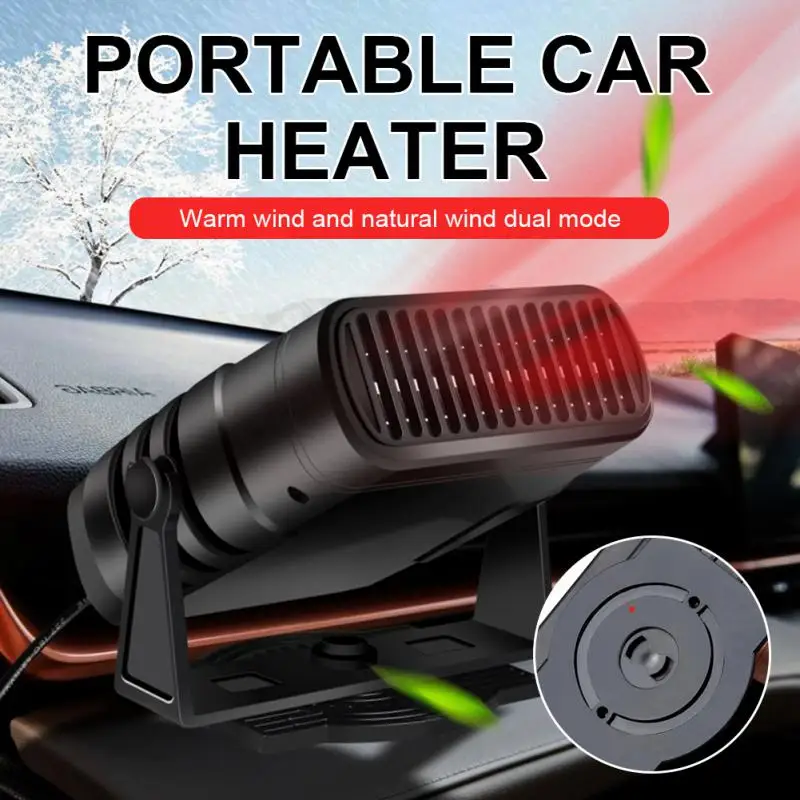 Car Heater 12V/24V 120W 200W Portable Car Heater Fan 2 IN 1 Cooling Heating Auto - £18.23 GBP+