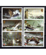 Jersey 330-335 MNH Royal Natl. Lifeboat Institution Ships ZAYIX 0524S0040M - $2.40