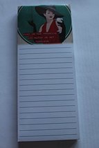 Magnetic Memo Note Pad - Retro Vintage Humour Prosecco - $6.38