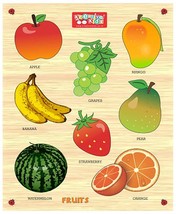 2 XFruits Educational Puzzle Toy for Kids, Multicolour  FREE SHIPPING(PA... - $34.64