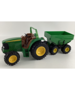 Ertl John Deere Farm Country Tractor Wagon Large Vehicle Diecast Steerin... - $67.63 CAD