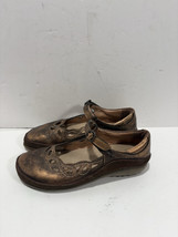 Naot Womens Shoes Rahina Sz 7 US 38 EU Copper Brown Mary Jane Flat Comfo... - $48.01