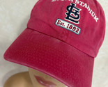 St. Louis Cardinals Busch Stadium New Era Strapback Baseball Cap Hat - £12.11 GBP