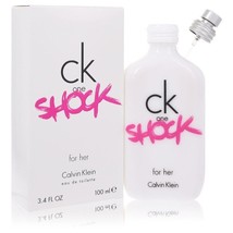 CK One Shock by Calvin Klein Eau De Toilette Spray 3.4 oz for Women - £27.13 GBP