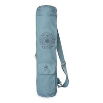 Gaiam Embroidered Cargo Yoga Mat Bag, Niagara , 30&quot; L x 6&quot; diameter - £29.92 GBP