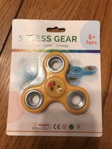 Stress Gear Spinner Yellow /Office /Home/School Ages 6+ Ships N 24h - £6.03 GBP