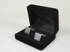 Men J.Valintin Cufflinks by Vitorofolo for French Cuff Shirt V39-68 Silver image 3
