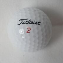 Titleist 2 Wells Fargo Home Mortgage White Golf Ball DT So Lo Pre-owned - $7.99